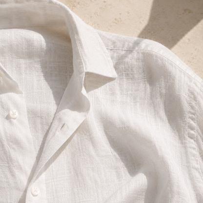 La Chemise Lin Coupe Courte